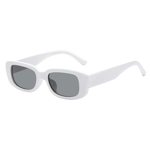 KCYSLY Damen-Sonnenbrille Männer Und Frauen Mode Vintage Beliebte Quadratische Rahmen Sonnenbrille Uv-Schutz-P-Als Bild von KCYSLY