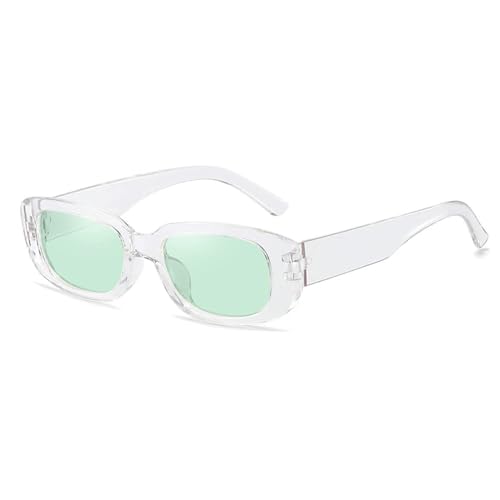 KCYSLY Damen-Sonnenbrille Männer Und Frauen Mode Vintage Beliebte Quadratische Rahmen Sonnenbrille Uv-Schutz-W-Als Bild von KCYSLY