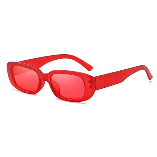 KCYSLY Damen-Sonnenbrille Männer Und Frauen Mode Vintage Beliebte Quadratische Rahmen Sonnenbrille Uv-Schutz-X-Als Bild von KCYSLY