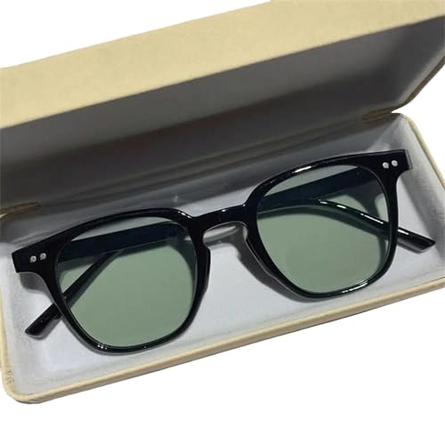 KCYSLY Damen-Sonnenbrille Mode Eyewear Frauen Quadratische Sonnenbrille Männer Vintage Schatten-C4 von KCYSLY