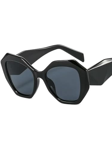 KCYSLY Damen-Sonnenbrille Modische Polygonal Light Luxus Minimalist Sonnenbrille-A-Sonstige von KCYSLY