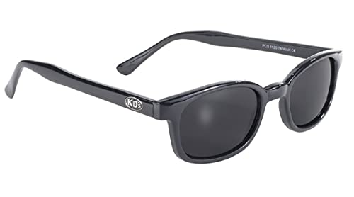 KD's X 1120 - Sonnenbrille Sport und Biker – Herren und Damen – Passt unter Motorrad-Fahrrad-Skihelm – Grau UV400 Gläser – Getragen von Jax Teller und Samcro Sons of Anarchy von KD's