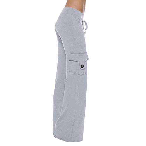 Cargohose Damen Stretch Hosen Einfarbig Mode Jogginganzug High Waist Freizeithose Lange Vintage Outdoorhose Klassisch Vintage Haremshose Baggy Stoffhose mit Taschen Wanderhose Cargohose Damen Stretch Hosen Einfarbig Mode Jogginganzug High Waist Freizeithose Lange Vintage Outdoorhose Klassisch Vintage Haremshose Baggy Stoffhose mit Taschen Wanderhose von KDEIHT