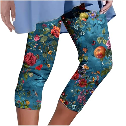 KDEIHT 7/8 Leggings Damen Sommer Sporthose Blickdicht Sport Caprihose Blumen Drucken Sweatpants Lässiges Jogginghose Bequem Strandhose Sport Fitnesshose Slim Strandhose Premium Marken KDEIHT 7/8 Leggings Damen Sommer Sporthose Blickdicht Sport Caprihose Blumen Drucken Sweatpants Lässiges Jogginghose Bequem Strandhose Sport Fitnesshose Slim Strandhose Premium Marken von KDEIHT