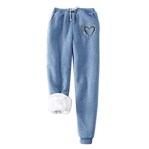 KDEIHT Damen Jogginghose Warme Fleece Freizeithose Winter Thermo Hosen Verdickte Sporthosen Gefütterte Jogger Fleecehose Verdickte Sweathose Einfarbig Sporthose mit Taschen Trainingshose KDEIHT Damen Jogginghose Warme Fleece Freizeithose Winter Thermo Hosen Verdickte Sporthosen Gefütterte Jogger Fleecehose Verdickte Sweathose Einfarbig Sporthose mit Taschen Trainingshose von KDEIHT