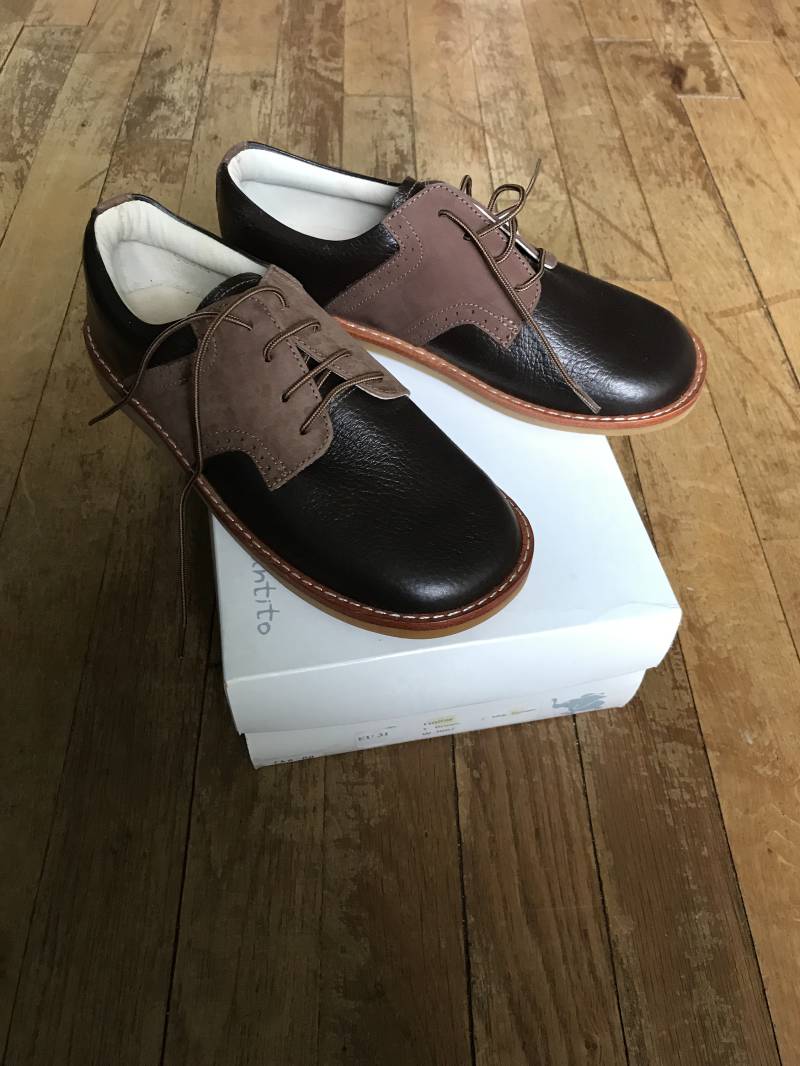 Braune Lederschuhe Für Golfer von KDGinger