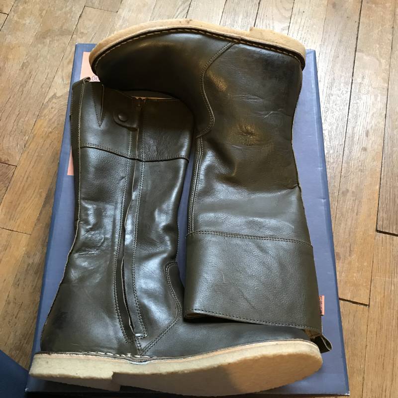 Petasil Lederstiefel Olive von KDGinger