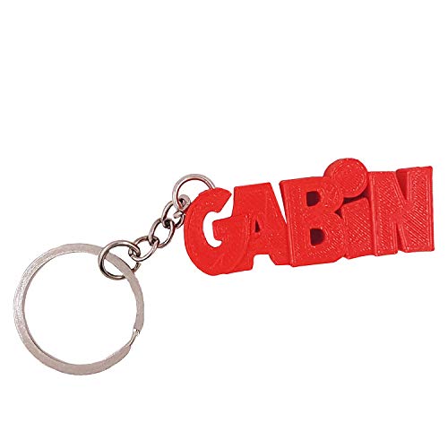 3D personalisierte Schlüsselanhänger mit einem Vornamen oder Text - EIN originelles Geschenk für Mann, Frau oder Kind - 15 Farben zur Auswahl 3D personalisierte Schlüsselanhänger mit einem Vornamen oder Text - EIN originelles Geschenk für Mann, Frau oder Kind - 15 Farben zur Auswahl von KDO 3D