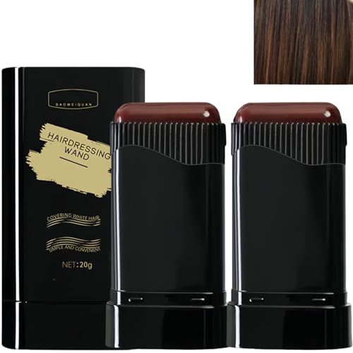 Sicherer und praktischer Haarfärbekamm, praktischer Concealer, tragbarer Haarfärbekamm, verbesserter wasser- und schweißfester Haarfärbekamm, 2-in-1-Sofort-Haarfärbemittel für Männer und Frauen Sicherer und praktischer Haarfärbekamm, praktischer Concealer, tragbarer Haarfärbekamm, verbesserter wasser- und schweißfester Haarfärbekamm, 2-in-1-Sofort-Haarfärbemittel für Männer und Frauen von KDOFIO