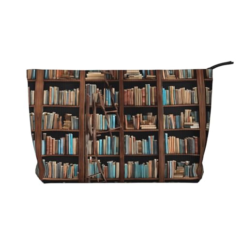 (Border Collie Florals) Cord-Make-up-Tasche mit Reißverschluss, Kosmetiktasche für Damen, kleine Make-up-Tasche für Geldbörse, tragbare Reise-Kosmetiktasche, Geschenktasche für Damen, Mädchen, Damen, von KDUBNJDS