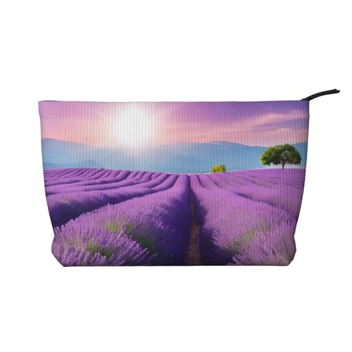 (Seashells Sand) Cord-Make-up-Tasche mit Reißverschluss, Kosmetiktasche für Damen, kleine Make-up-Tasche für Geldbörse, tragbare Reise-Kosmetiktasche, Geschenktasche für Damen, Mädchen, Damen, von KDUBNJDS