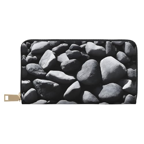 KDUBNJDS Ledergeldbörse, Kreditkartenetui für Damen und Herren, mit 12 Kartenfächern, 3 Fächern für Bargeld und integrierten Münzfächern mit Reißverschluss (Merry Christmas with Happy Snowman), Viele von KDUBNJDS