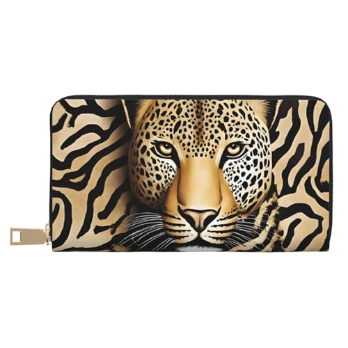 KDUBNJDS Ledergeldbörse, Kreditkartenetui für Damen und Herren, mit 12 Kartenfächern, 3 Fächern für Bargeld und integrierten Münzfächern mit Reißverschluss (Merry Christmas with Happy Snowman), von KDUBNJDS