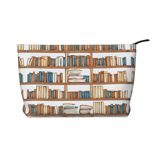 Make-up-Tasche aus Cord mit Reißverschluss, Kosmetiktasche für Damen, kleine Make-up-Tasche für Geldbörse, tragbare Reise-Kosmetiktasche, Geschenktasche für Damen, Mädchen, Damen, Lustige von KDUBNJDS