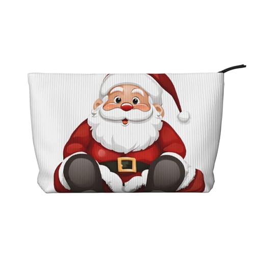 Make-up-Tasche aus Cord mit Reißverschluss, Kosmetiktasche für Damen, kleine Make-up-Tasche für Geldbörse, tragbare Reise-Kosmetiktasche, Geschenktasche für Damen, Mädchen, Damen, Niedlicher von KDUBNJDS