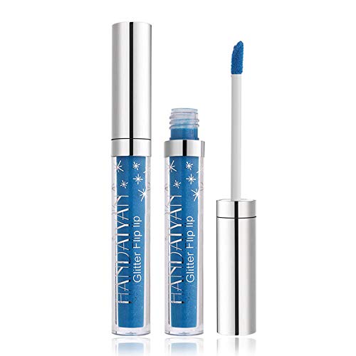 GLITTER FLIP LIPPENGLANZ WASSERDICHT SCHIMMERNDE MATTE FLÜSSIGE LIPPENSTIFTE FÜR DAMEN STUDENTEN NOVICE MAKE-UP-KÜNSTLER (2) von KDUTYE
