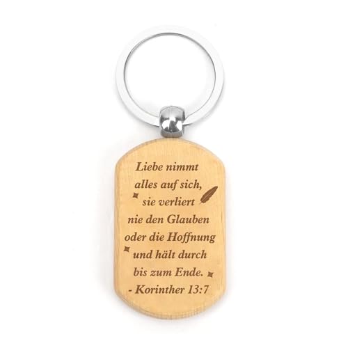 KEAHND Christliche Geschenke,Firmung Geschenke Mädchen,Firmung Geschenke Jungen,Christliche Geschenke Für Frauen,Christliche Geschenkideen,Mutmacher Geschenk Frau,Christliche Inspirational Keychain von KEAHND