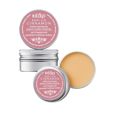 SofiLip Cinnamon Lip Balm Duo (Pack of 2x10ml): Unlock Kissable Softness with Nature's Goodness, Nourish & Protect Your Lips, Naturally von KEAP FACE & BODY
