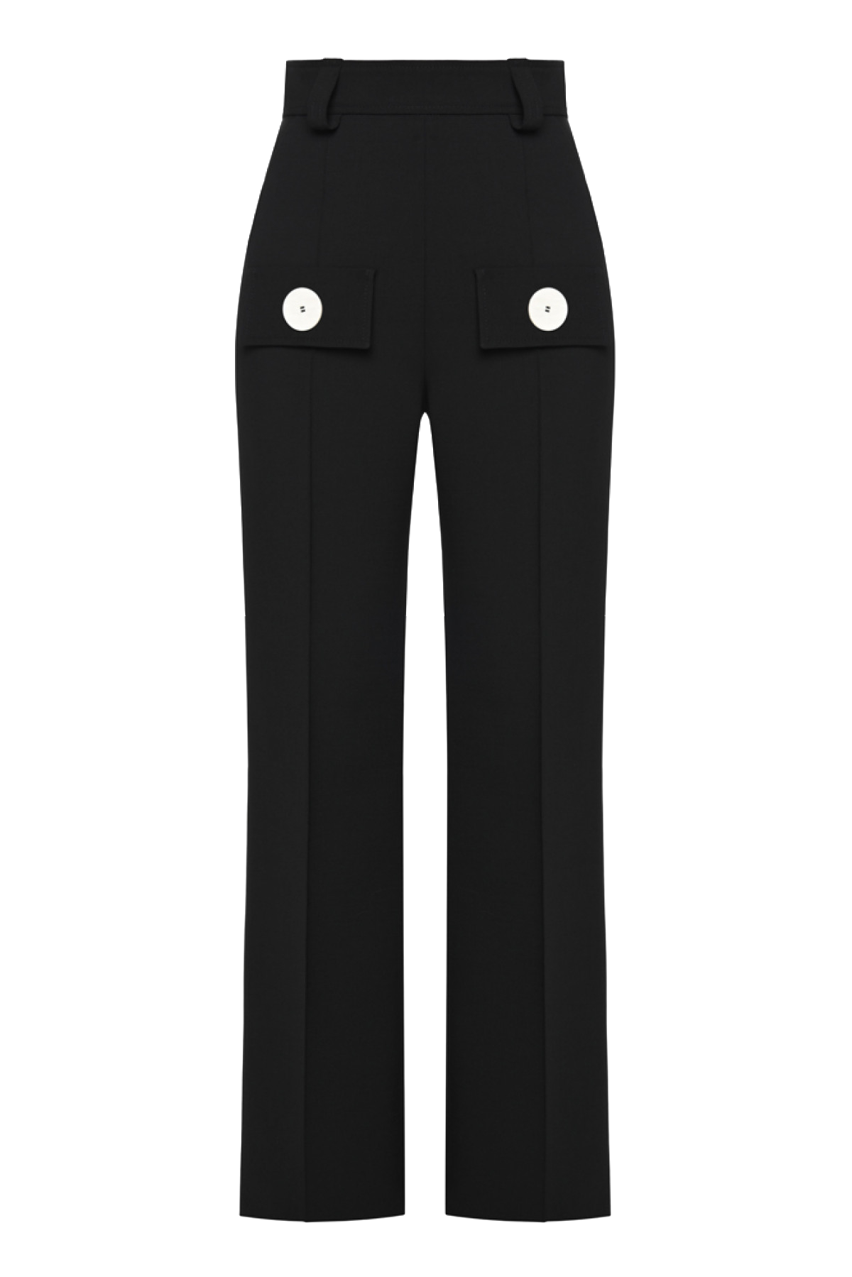 BUTTON-EMBELLISHED PANTS von KEBURIA