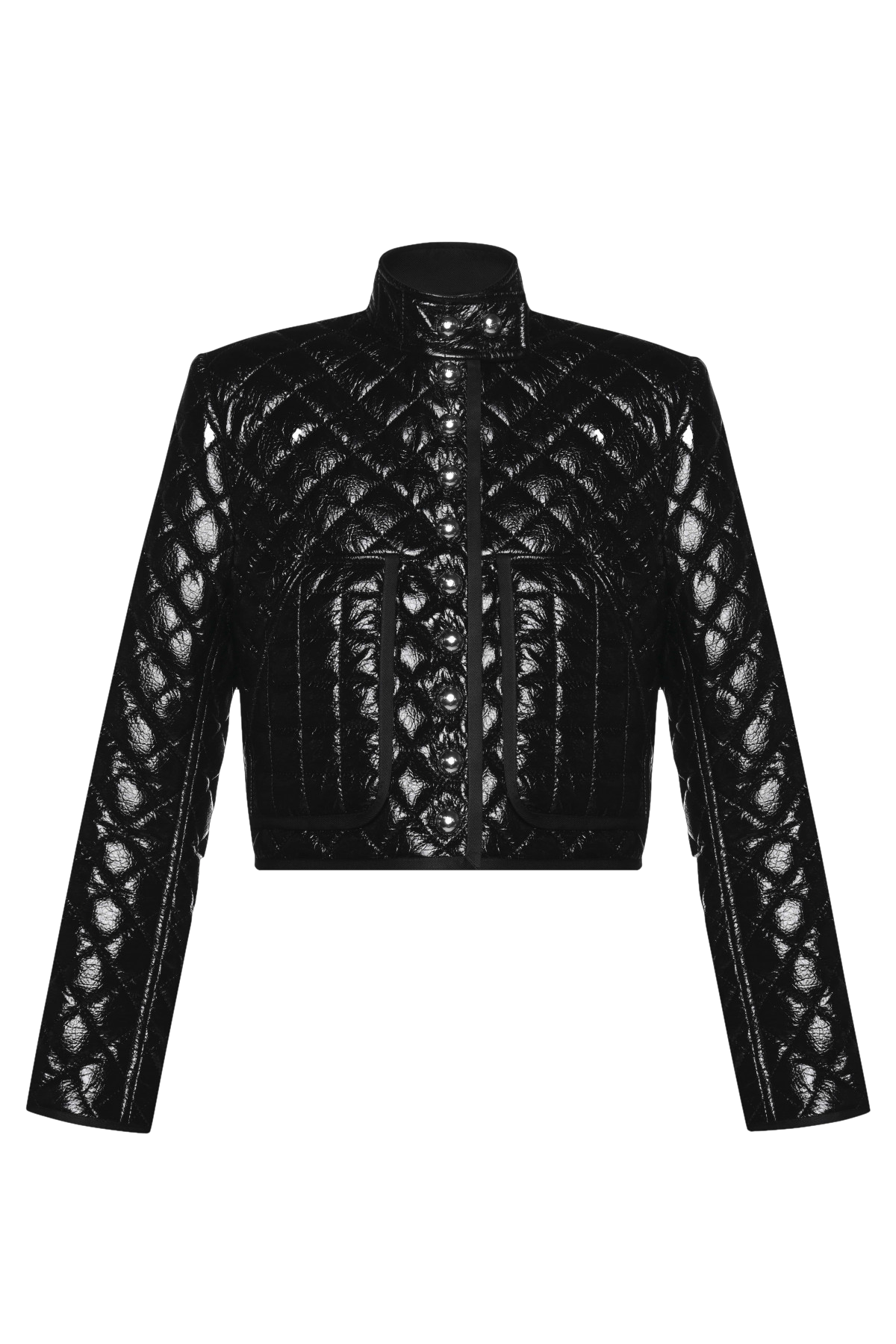 DIAMOND QUILTED BIKER JACKET von KEBURIA