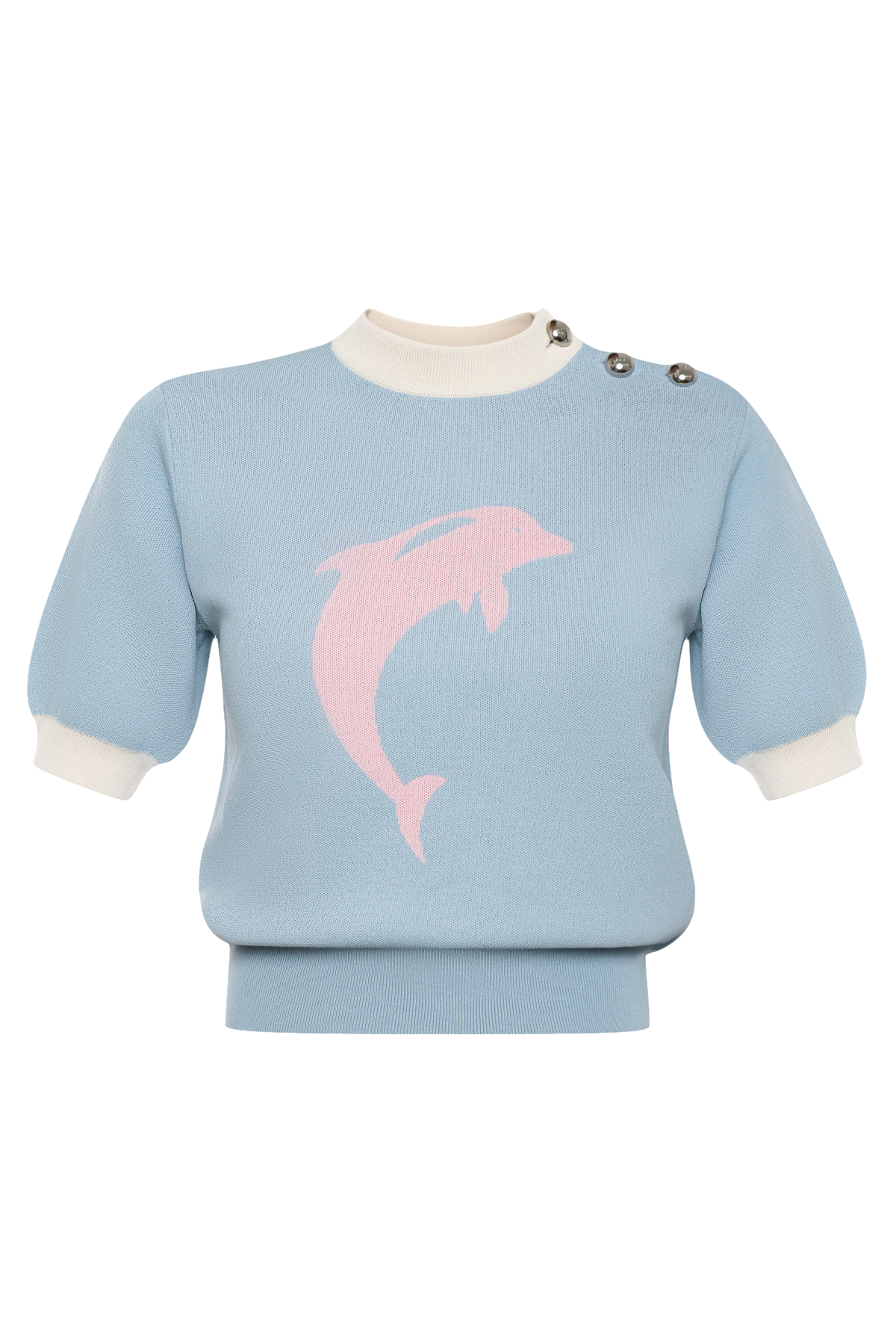 DOLPHIN KNITTED TOP von KEBURIA