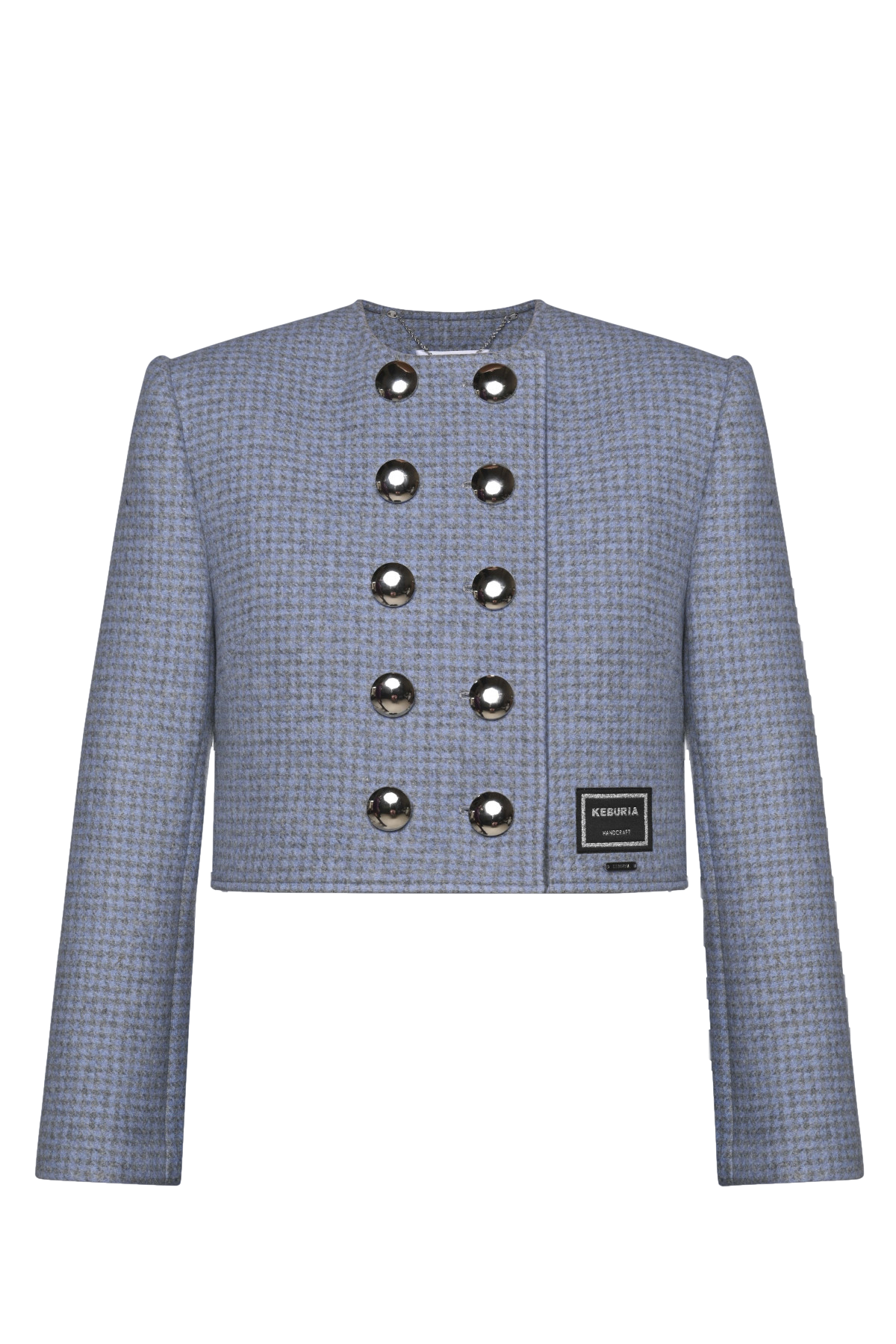 HOUNDSTOOTH DOUBLE-BREASTED JACKET von KEBURIA