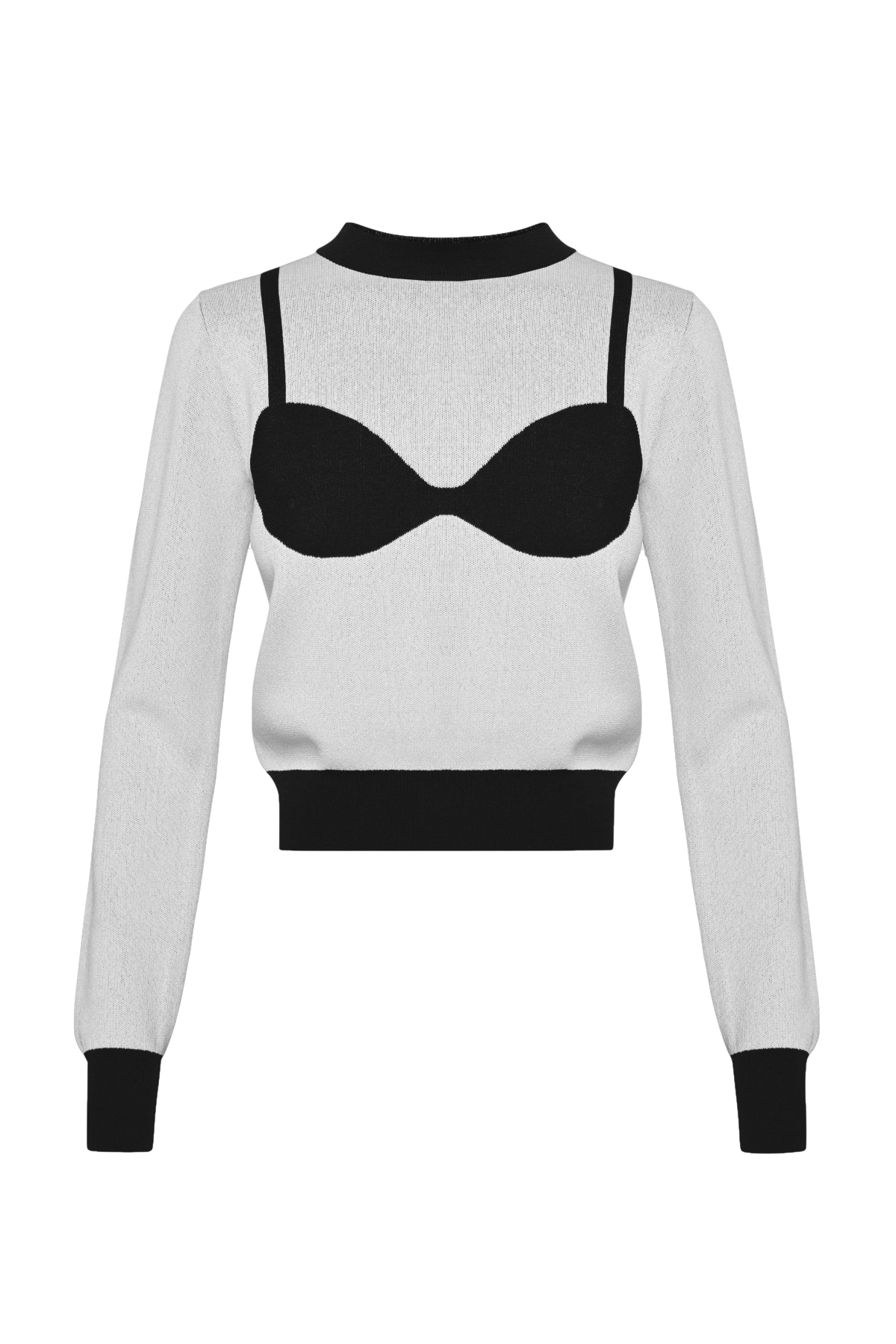 KNIT BRA SWEATER von KEBURIA