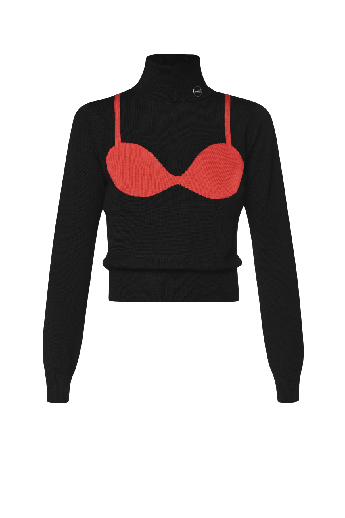 WOOL BRA TURTLENECK SWEATER von KEBURIA