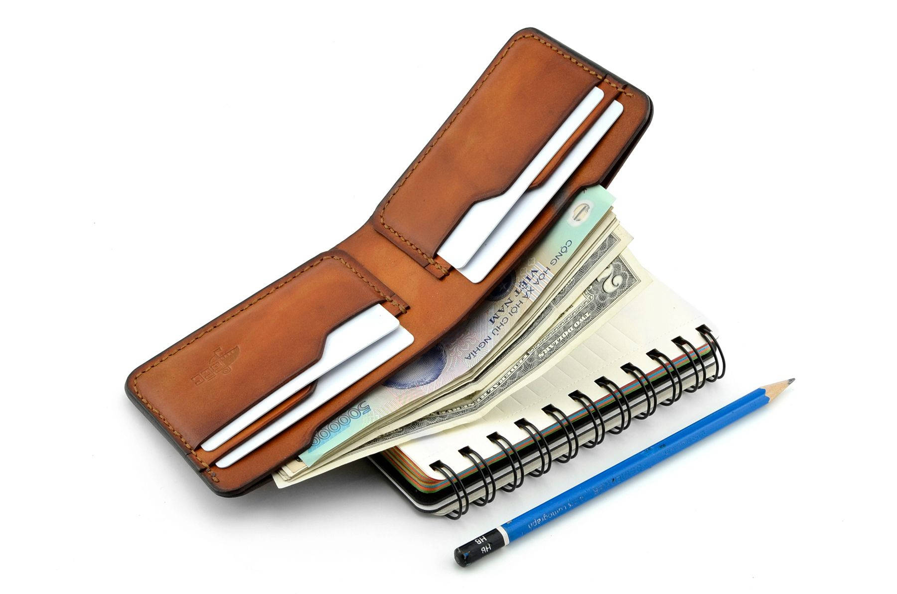 Slim Handgenähte Bifold Leder Portemonnaie, Schlanke Brieftasche, Männer Vintage Geschenkidee, Pflanzlich Gegerbtes Leder, Brieftasche Slim Handgenähte Bifold Leder Portemonnaie, Schlanke Brieftasche, Männer Vintage Geschenkidee, Pflanzlich Gegerbtes Leder, Brieftasche von KECleathershop