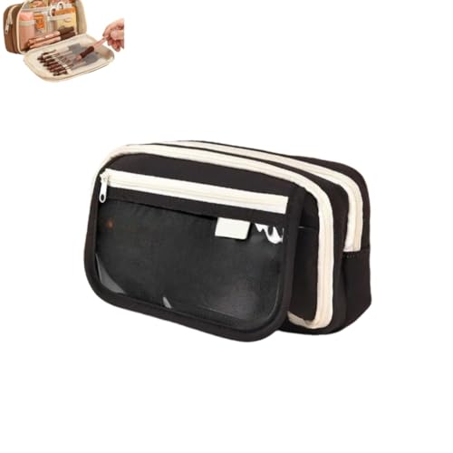 KEDAOLA Capybara Große Kapazität Federmäppchen Organizer mit 1 Brosche Niedliche Tier Stifttasche Multifunktionaler Organizer für Bürobedarf, Schwarz , SIMPLE KEDAOLA Capybara Große Kapazität Federmäppchen Organizer mit 1 Brosche Niedliche Tier Stifttasche Multifunktionaler Organizer für Bürobedarf, Schwarz , SIMPLE von KEDAOLA