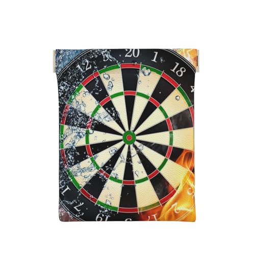 Dartscheibe Bedruckt, Squeeze Top Wallet Damen Aufbewahrungstasche Kleine Münzbörse Wechseltasche Dartscheibe Bedruckt, Squeeze Top Wallet Damen Aufbewahrungstasche Kleine Münzbörse Wechseltasche von KEDDJI