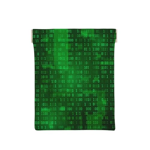 Programmierer Binäre Datencodierung, Squeeze Top Wallet Damen Aufbewahrungstasche Kleine Münzbörse Wechseltasche Programmierer Binäre Datencodierung, Squeeze Top Wallet Damen Aufbewahrungstasche Kleine Münzbörse Wechseltasche von KEDDJI