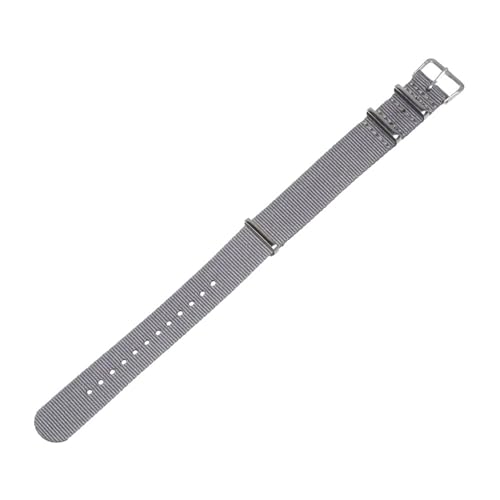 18–22 mm breit, strapazierfähiges Nylon-Uhrenarmband, verstellbares gewebtes Unisex-Uhrenarmband, perfekt für die Freizeit,Grau,22 mm 18–22 mm breit, strapazierfähiges Nylon-Uhrenarmband, verstellbares gewebtes Unisex-Uhrenarmband, perfekt für die Freizeit,Grau,22 mm von KEDFZY