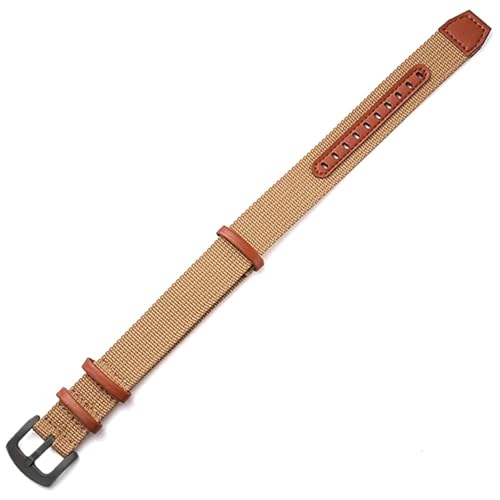 20–22 mm breit, 28 cm lang, Uhrenarmband aus Nylon-Leder, gewebtes Unisex-Canvas-Uhrenarmband, perfekt für die Freizeit,Braun-Schwarz,22 mm 20–22 mm breit, 28 cm lang, Uhrenarmband aus Nylon-Leder, gewebtes Unisex-Canvas-Uhrenarmband, perfekt für die Freizeit,Braun-Schwarz,22 mm von KEDFZY