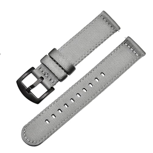 KEDFZY 18–24 mm Breite, 20 cm Länge, verstellbares Unisex-Uhrenarmband aus Nylon, geeignet für den lässigen Alltag,20 mm von KEDFZY