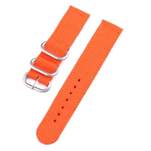 KEDFZY 18–24 mm breit, 17 cm lang, gestricktes Uhrenarmband aus Nylon, universelles Ersatzarmband, weiches und dehnbares Design.,22 mm von KEDFZY