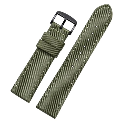 KEDFZY 18–24 mm breit, 18,5 cm lang, Uhrenarmband aus Nylon-Canvas, Unisex, wasserdicht, mit verstellbarem Zubehör,18 mm KEDFZY 18–24 mm breit, 18,5 cm lang, Uhrenarmband aus Nylon-Canvas, Unisex, wasserdicht, mit verstellbarem Zubehör,18 mm von KEDFZY