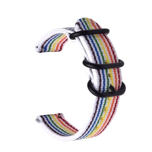 KEDFZY 18–24 mm breit, 20 cm lang, Nylonband. Unisex-Band, geeignet für Freizeit- und Sportkleidung.,24 mm von KEDFZY