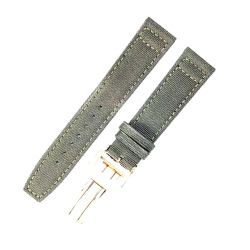 KEDFZY 20–22 mm breit, 22 cm lang, Uhrenarmband aus Nylon-Canvas, ein strapazierfähiges Uhrenarmband aus Stoff für Männer und Frauen.,21 mm von KEDFZY