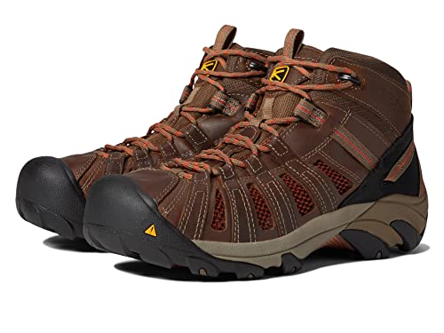 KEEN Utility Flint Mid Shitake/Rust 8.5 EE - Wide von KEEN Utility