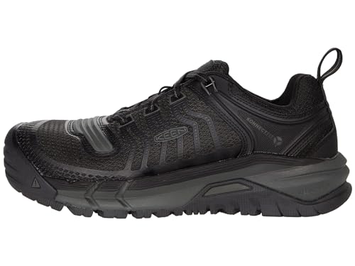 KEEN Utility Herren Kansas City Low Kbf Composite Toe Athletic Arbeitsschuhe, Schwarz/Rotguss, 11.5 Wide von KEEN Utility