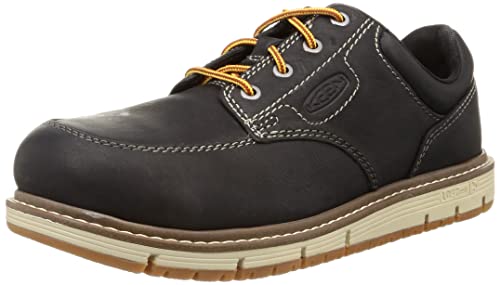 KEEN Utility Herren San Jose Oxford Low Alloy Toe Industrial Wedge Arbeitsschuhe, Schwarz/gebrochenes Weiß, 12 US von KEEN Utility