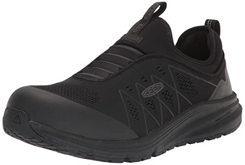KEEN Utility Herren Vista Energy Shift Low Composite Toe ESD Slip on Industrial M, schwarz/schwarz, 41.5 EU von KEEN Utility