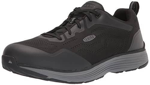 KEEN Utility Men's Sparta 2 Low Alloy Toe ESD Industrial Work Sneakers, Steel Grey/Black, 7 von KEEN Utility