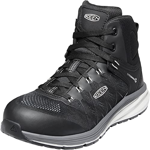 KEEN Utility mens Vista Energy Mid Composite Toe Work Construction Shoe, Vapor/Black, 13 Wide US von KEEN Utility