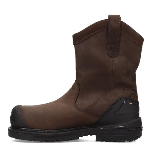 Keen Utility Men's CSA Philadelphia Wellington Composite Toe Waterproof Puncture Resistant Work Boot Construction, Cascade Brown/Black, 9.5 Wide von KEEN Utility