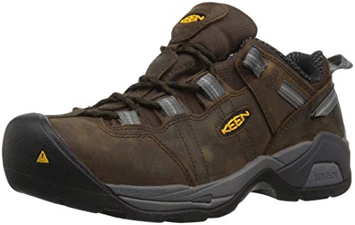 Keen Utility Men's Detroit XT Steel Toe ESD Industrial Shoe, Cascade Brown/Gargoyle, 17 D US von KEEN Utility