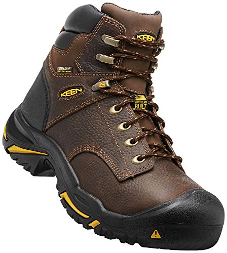 Keen Utility Men's Mt. Vernon 6 Inch Soft-Toe Work Boot, Cascade Brown, 7 EE US von KEEN Utility