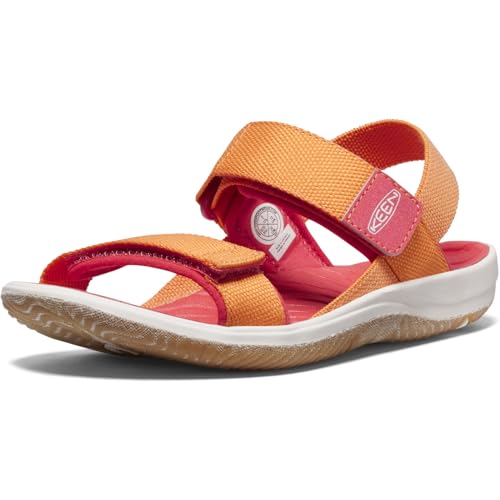 KEEN Elle Backstrap Slingback Sandalen, Tangerine/Cayenne, 29 EU von KEEN