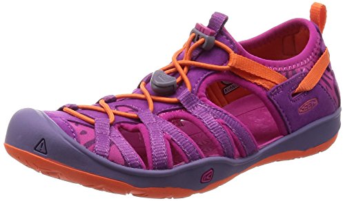 KEEN Unisex Kinder Moxie Sandalen, Purple Wine Nasturtium, 27/28 EU von KEEN